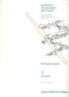 Marc Vaubourgoin: 12 Canons