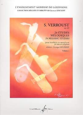 Stanislas Verroust: 24 Etudes Melodiques Opus 65 1