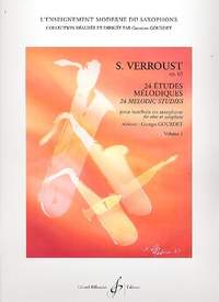 Stanislas Verroust: 24 Etudes Melodiques Opus 65 1