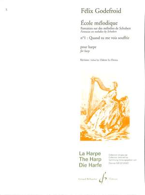 Félix Godefroid: Ecole Melodique Sur Schubert Nø1