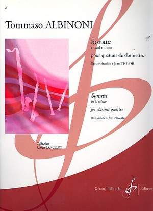 Tomaso Albinoni: Sonate En Sol Mineur