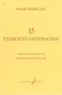 Patrick Nedellec: 15 Exercices D'Intonation