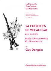 Guy Dangain: 24 Exercices De Mecanisme