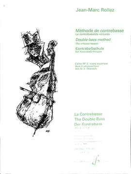 Jean-Marc Rollez: Methode De Contrebasse Volume 3