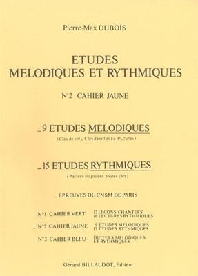 Pierre-Max Dubois: Etudes Melodiques Et Rythmiques Volume 2