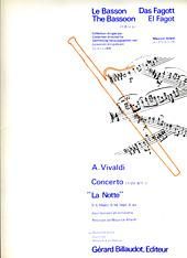 Antonio Vivaldi: Concerto Fviii Nø1 La Notte En Sib Majeur