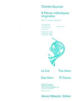 Charles Gounod: 6 Pieces Melodiques Originales Volume 1