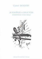 Gianni Desidery: 20 Solfeges A Deux Voix