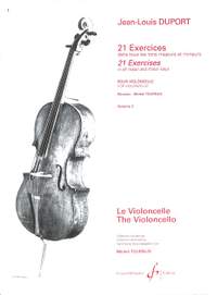 Jean-Louis Duport: 21 Exercices Dans Tous Les Tons Vol.2