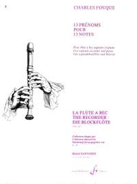 Charles Fouque: 13 Prenoms Pour 13 Notes