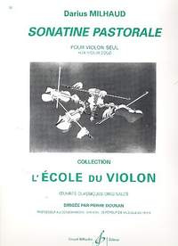 Darius Milhaud: Sonatine pastorale Op.383