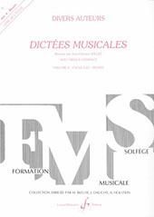 Jean-Clément Jollet: Dictees Musicales Volume 4 - Eleve