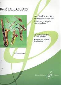 René Decouais: 26 Etudes Variees Sur Des Oeuvres Du Repertoire