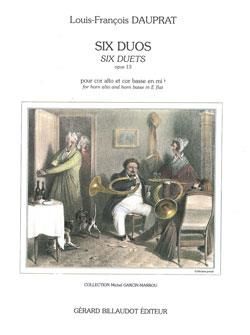 Louis-François Dauprat: Six Duos Opus 13