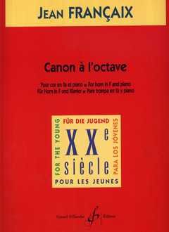 Jean Françaix: Canon A L'Octave