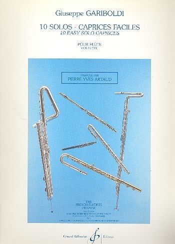 Giuseppe Gariboldi: 10 Solos-Caprices Faciles