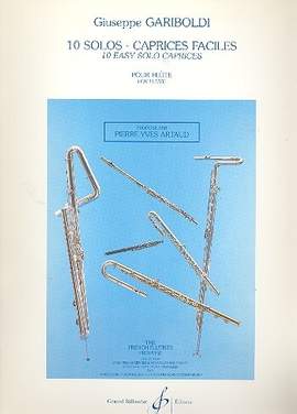 Giuseppe Gariboldi: 10 Solos-Caprices Faciles