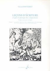 Gérard Bougeret: Lecons D'Ecriture Volume 3