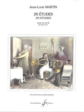 Jean-Louis Martin: 20 Etudes Pour Cor