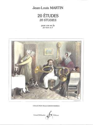 Jean-Louis Martin: 20 Etudes Pour Cor