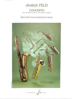 Jindrich Feld: Concerto - Reduction Pour Saxophone Et Piano