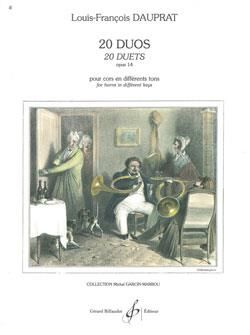 Louis-François Dauprat: 20 Duos Opus 14