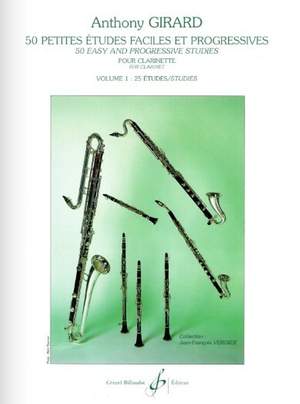 A. Girard: 50 Petites Etudes Faciles Et Progressives Volume 1