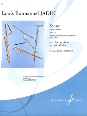 Louis Emmanuel Jadin: Sonate En Mi Mineur Opus X N° 2