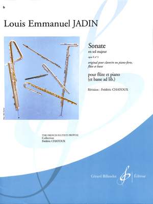 Louis Emmanuel Jadin: Sonate En Sol Majeur Opus X N° 3