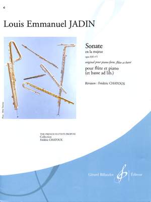 Louis Emmanuel Jadin: Sonate En La Majeur Opus Xiii N° 2