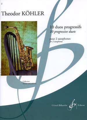 Theodor Köhler: 10 Duos Progressifs