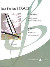 Jean-Baptiste Berault: 6 Sonates Opus 1