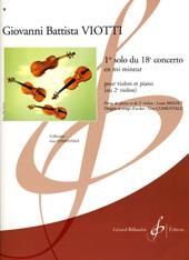 Giovanni Battista Viotti: 1Er Solo Du 18E Concerto En Mi Mineur