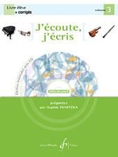J'écoute, J'écris Volume 3