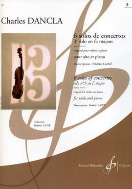 Charles Dancla: 6 Solos De Concertos