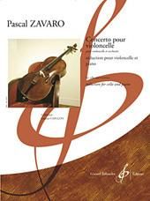 Pascal Zavaro: Concerto Pour Violoncelle Reduction