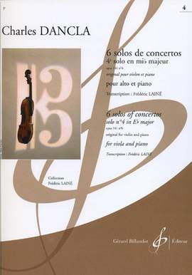 Charles Dancla: 6 Solos De Concertos