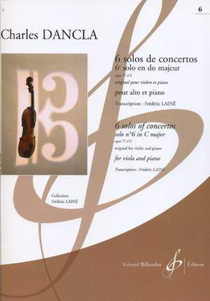 Charles Dancla: 6 Solos De Concertos