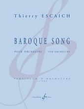 Thierry Escaich: Baroque Song