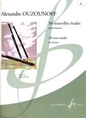 Alexandre Ouzounoff: 36 Nouvelles Etudes Volume 1