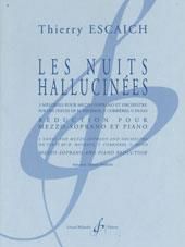 Thierry Escaich: Les Nuits Hallucinees Reduction Mezzo