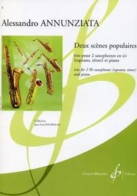 A. Annunziata: Deux Scenes Populaires