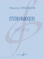 Thierry Escaich: Etudes Baroques