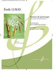 Emile Lukas: Fatrasie De Printemps