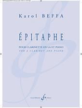 Karol Beffa: Epitaphe