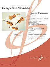 Henryk Wieniawski: 1Er Solo Du 1Er Concerto En Fa Mineur Opus 14