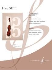 Hans Sitt: Concerto En La Mineur Opus 68