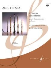 Alexis Ciesla: 12 Etudes Concertantes