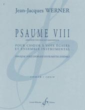 Jean-Jacques Werner: Psaume Viii - Partie De Choeur