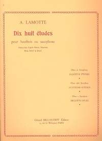 Antony Lamotte: 18 Etudes D'Apres Mazas..